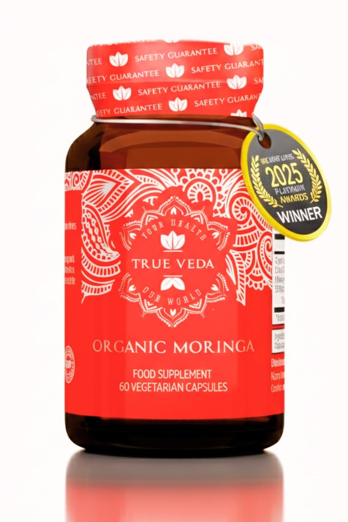 Orgánica Moringa Capsules Orgánica - Moringa Oleifera Capsules ← Suplemento Natural Herbal de Moringa Leaves ← Certified USDA Orgánica Silencio Vegan