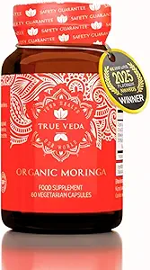 Orgánica Moringa Capsules Orgánica - Moringa Oleifera Capsules ← Suplemento Natural Herbal de Moringa Leaves ← Certified USDA Orgánica Silencio Vegan
