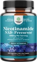 Vitamin B3 Niacinamide 500mg Capsules - Mitochondrial Energy and Potent Skin Supplement - AKA Vitamin B3 Niacin 500mg Flush Free and Nicotinamide 500mg - Flush Free Niacin Supplement - 240 Count