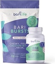 Bari Life Just One Chewable: Once Daily Bariatric Multivitamin + Iron and and BariBurst Calcium Citrate Soft Chews for Gastric Bypass, Gastric Sleeve and Duodenal Switch (Sour Grape)