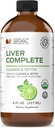 Liver Complete 8oz - Organic Liquid Liver Cleanse " Detox Supplement for High Enzymes, Fatty Liver, " Liver Support