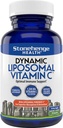 Stonehenge Health Dynamic Liposomal Vitamina C 1500mg - 90 cápsulas - Advanced Formula - Phospholipids provenientes de Non-GMO Sunflower, Supports Healthy Immune System, Collagen Synthesis &amp; Brain Health