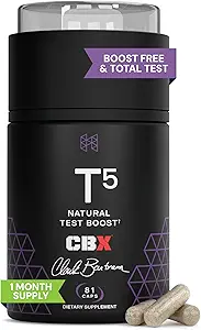 HPN T(5) Optimización de la testosterona Booster Silencio Natural Testosterone Suplemento con Testofen Silencio Incrementar la resistencia y la energía tóxica Mejorar la habilidad para construir músculo con LJ100 ANTE Vegan Friendly TEN 81 cápsulas
