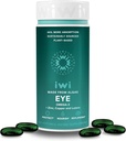 Iwi Life Eye Omega-3, 30 Softgels (30 servidos), Vegan Plant-Based Algae Omega 3 con EPA + DHA, Healthy Eye & Vision Support Suplemento dietético, Krill " Fish Oil Alternative, No Fishy Aftertaste