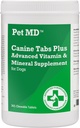 Pet MD - Canine Tabs Plus 365 Conde - Advanced Multivitamins for Dogs - Natural Daily Vitamin and Mineral Nutritional Supplement - Liver Flavored Chewable Tablets