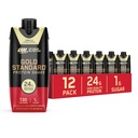 Optimum Nutrition Gold Standard Protein Shake, 24g Protein, Listo para beber Protein Shake, Gluten Free, Vitamina C para Immune Support, Vanilla, 11 Fl Oz, 12 Cuenta (Packaging May Vary)