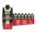 Optimum Nutrition Gold Standard Protein Shake, 24g Protein, Listo para beber Protein Shake, Gluten Free, Vitamina C para Immune Support, Vanilla, 11 Fl Oz, 12 Cuenta (Packaging May Vary)