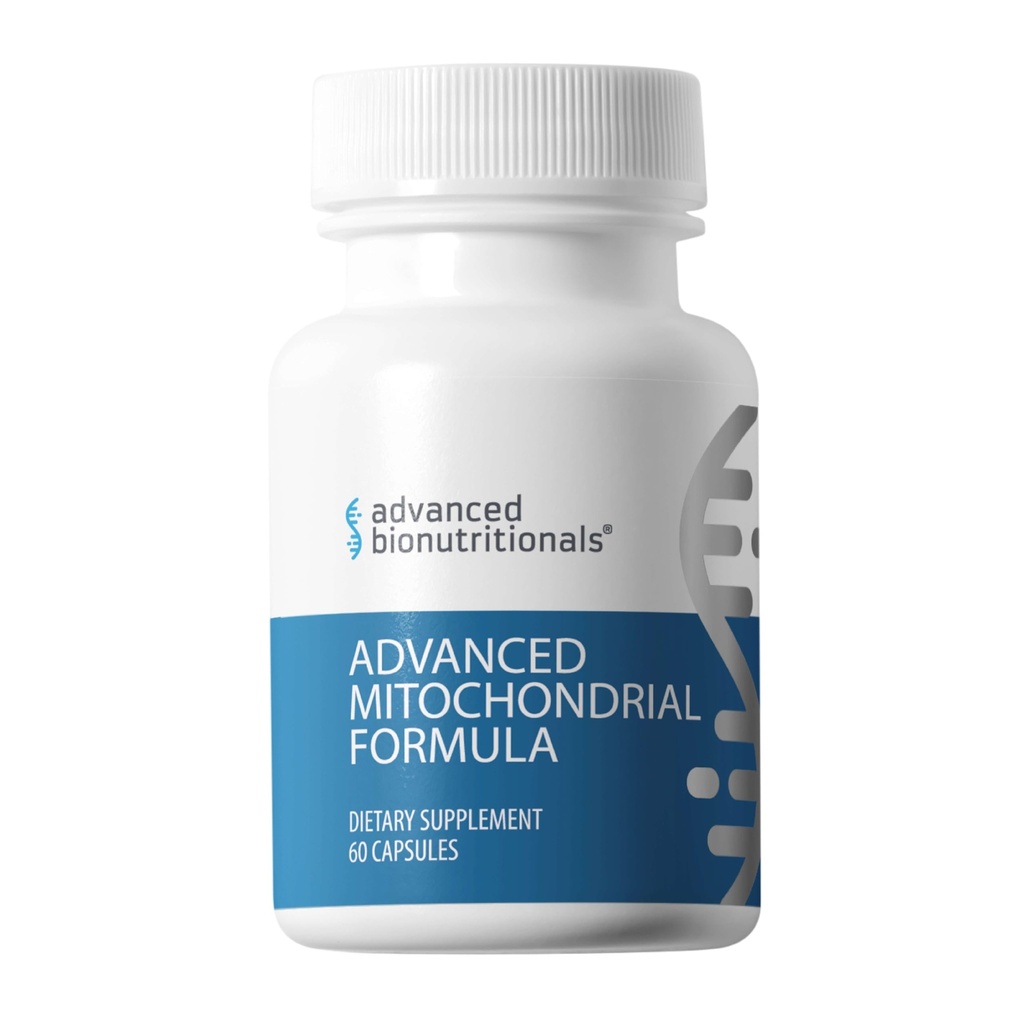Bionutritionals avanzadas – Advanced Mitochondrial Formula Support Supplement, Healthy Aging, Repair, Energy Optimizer with CoQ10, PQQ, Alpha Lipoic Acid, Gluten Free, Vegan, Non GMO (60 Tablets)