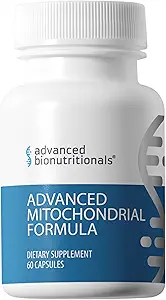 Bionutritionals avanzadas – Advanced Mitochondrial Formula Support Supplement, Healthy Aging, Repair, Energy Optimizer with CoQ10, PQQ, Alpha Lipoic Acid, Gluten Free, Vegan, Non GMO (60 Tablets)