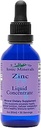 Eidon Ionic Minerals Concentrado de zinc líquido - Ionic Zinc Suplemento gotas para adultos y niños, Sistema de soporte, Peluquería y Piel, Salud del hígado y del riñón, Alivia el estrés - 2 oz