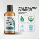 Water Soluble Wild Oregano Oil Organic Liquid Drops - Oregano Oil for Healthy Gums and Sore Throats, Digestive and Immune Support, Respiratory Health