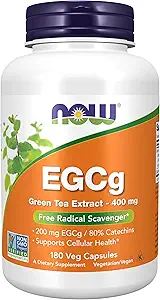 AHORA Foods EGCg, Green Tea Extract, 400mg, 180 Vcaps (Pack of 2)