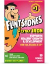 Flintstones Chewable Kids Multivitamin with Vitamin C, D, B12 & Iron for Toddlers, 90 Count