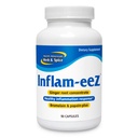 NORTH AMERICAN HERB &amp; SPICE Inflam-EEZ - 90 Capsules - Supports Healthy Immune &amp; Inflammatory Response - Ginger Root, Camu Camu Berries, Bromelain ' Papain Plus - Non-GMO - 45 Total Servings