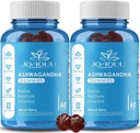 (120 conteo) Ashwagandha Gummies KSM-66 - Berry mixed, Vegan, Plant Based, Non-GMO, Gluten-Free " Gelatin Free Relax, Organic Ashwa Root Extract Supplement for Immune Support