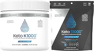 Hi-Lyte Keto K1000 Electrolyte Powder Desflavorado + Keto S1000 Electrolyte Powder Packets