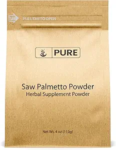 Ingredientes originales puros Saw Palmetto (4 oz) Premium Berry Extract Powder