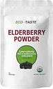 ECO-TASTE Elderberry Juice Powder, Supports Healthy Immune System, Non GMO and Vegan Friendly, 170g