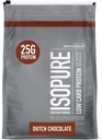 Isopure Low Carb 100% Pure Whey Isolate Protein Powder, Lactose Free, Gluten Free, With Vitamins, Dutch Chocolate, 25g Protein Por Serving, 7.5 Lbs, 103 Servings (Packaging May Vary)