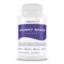 Mami Brain Postnatal Supplement (60 Capsules) for Cognitive Health, Mood, Energy with GPC and CDP Choline, Phosphatidylserine, Omega-3 DHA