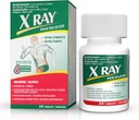X RAY Extra Strength Pain Reliever: Acetaminophen 500 mg, Aspirin, Caffeine - 24 Tablets Each, Potent Formula for Migraine, Headache, and Back Pain Relief, Reduces Inflammation