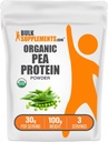 BulkSupplements.com Polvo Protein Ecológico - Polvo de Proteína Vegan con base vegetal - Sin sabor, 30g por Serving, 100g (3,5 oz) (Pack of 1)