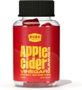 BUBS Naturals Manivelas de vinagre de manzana con la madre, todas las vitaminas de goma natural vegana de ACV, apoya la desintoxicación, la digestión " Booster de energía con vitaminas B, 60 conteo