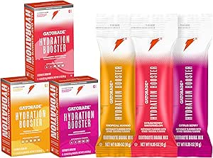 Gatorade Hydration Booster - Los 3 Sabores (Strawberry Watermelon, Tropical Mango, Citrus Berry)