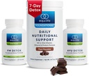Equilife Dr. Cabral Detox, 7 Day Program with Plant Based Protein, Vitamins, Amino Acids, " Minerals to Support Full Body Balance, Meal Replacement Powder, Vegan, Gluten Free, Chocolate, 14 Servings