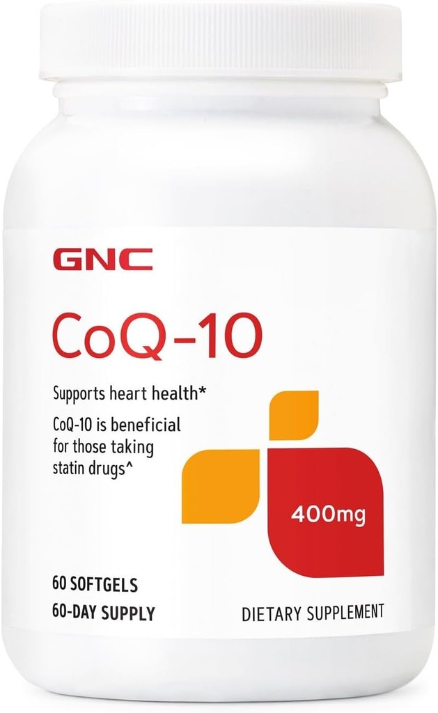 GNC CoQ-10 400mg ← Apoya la salud del corazón