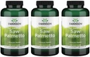 Swanson Saw Palmetto - Suplemento Herbal Promoción de la Salud de la próstata masculina - Suplemento Natural del Pelo &amp; Apoyo a la Salud urinaria (540 mg 250 cápsulas) (3 Pack)