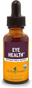 Herb Pharm Eye Health Liquid Herbal Formula with Bilberry and Goji Liquid Extracts - 1 Ounce
