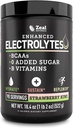 Zeal Naturals Electrolyte Powder Recovery Drink (90 Servings ← Strawberry Kiwi) w 0 Sugar +BCAAs +B-Vitamins Electrolyte Suplemento w Potassium Zinc &amp; Magnesium for Hydration - Keto Electrolytes