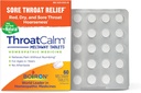 Boiron ThroatCalm Tablets for Pain Relief from Red, Dry, Scratchy, Sore Throats and Hoarseness - 60 Cuenta