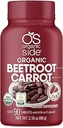← Beetroot " Carrot Tablets ← 100% Pura Orgánica Silencio 90 Conde tención 1,120 mg Silencio USDA Certified ← Non-GMO, Plant-Based for Heart Health & Energy Boost