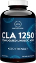 MRM Nutrition CLA 1250 ← Keto Friendly TEN 80% CLA High Potency TEN 1000mg CLA per Capsule TEN grasas saludables TEN Gluten-Free TEN 30 Servings