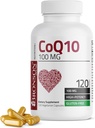 Bronson CoQ10 100 MG producción de energía celular de alta potencia, 120 cápsulas vegetarianas