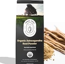 Orgánica Ashwagandha Powder  vírgenes 8.01 oz Silencioso USDA Orgánica " No OGM " Vivir Raw from India ← Stress Relief " Immune Support TEN Ashwagandha Supplement (150 Servings)