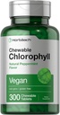 Horbäach Chlorophyll Pills ← 300 Chewable Tablets