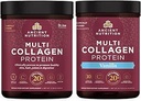 Antigua Nutrición Multi Collagen Proteína Polvo, Desarrollado, 60 Serviciones + Multi Collagen Protein Polvo, Vainilla, 45 Servimientos