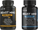 Day & Night Energy Con Sleep Aid Bundle ← 400mg Caffeine TEN 600mg Ashwagandha TENIDO 200mg Lions Mane ANTE Aumento de la energía " Focus " Mood Sleep Aid with GABA, Valerian Root, Chamomile, Melatonin, Magnesium