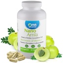 One Planet Nutrition Nano Amla 500 mg Veggie Capsules (120 Servings), Amla Fruit Extract, High in Vitamin C for Collagen Production & Immune Support, Non-GMO, Vegan, Gluten-Free