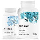 THORNE - Immune Support Bundle: Zinc Picolinate y Vitamina C Capsules - 60 Serviciones