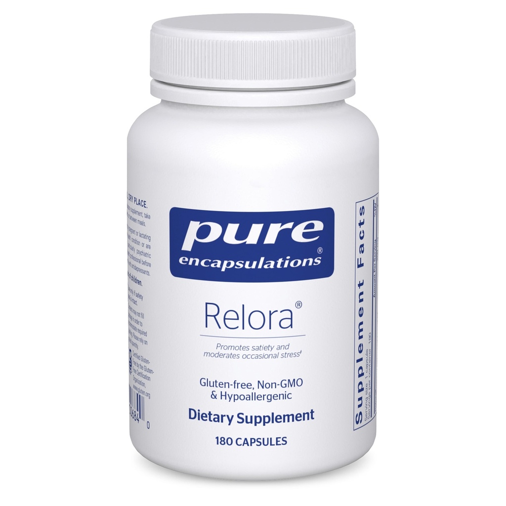 Pure Encapsulations Relora ← Hypoallergenic Supplement Promotes Healthy Cortisol and DHEA Production and Moderates Occasional Stress  180 Capsules