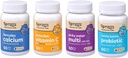 Renzo's Vitamins Kid Essential Bundle - Probiótico, Vitamina C con Elderberry & Zinc para Immune Support, Picky Eater Kids Multivitamin, y Hércules Calcium