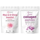 Micro Ingredientes Multi Collagen Protein Powder 2lbs & Myo & D-Chiro Inositol Powder Bundle 2 Pack ← Peptides Collagen Grass-Fed
