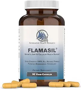 FlamasilTM- for Healthy Inflammation Response* ← Multi-Herbal Pain Reliever* y Joint Aid TEN Bio-Enhanced Turmeric, Boswellia, Resveratrol, and More TEN 13-in-1 Superfood Antioxidants ← 30-Day Supply
