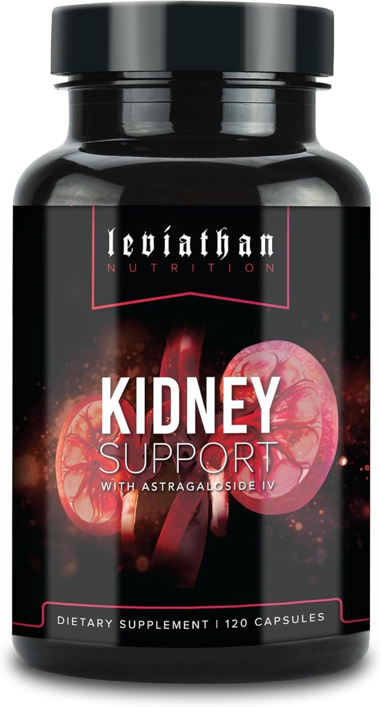 Leviathan Super Kidney Cleanse &amp; Urinary Detox Fórmula ANTE Optimal Kidney Health &amp; Gallbladder Fórmula ← Restauración completa &amp; Detox - Gestion Kidney Stones ← 120 Caps