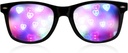 Ultimate Diffraction Glasses - 3D Rainbow Heart Effect - Great Edm, Concert y Rave Accessory