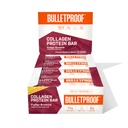 Bares de proteína a prueba de balas Brownie Collagen, paquete de 12, Keto-Friendly Snack con aceite MCT, Collagen alimentado por hierba, No Añadido Sugar